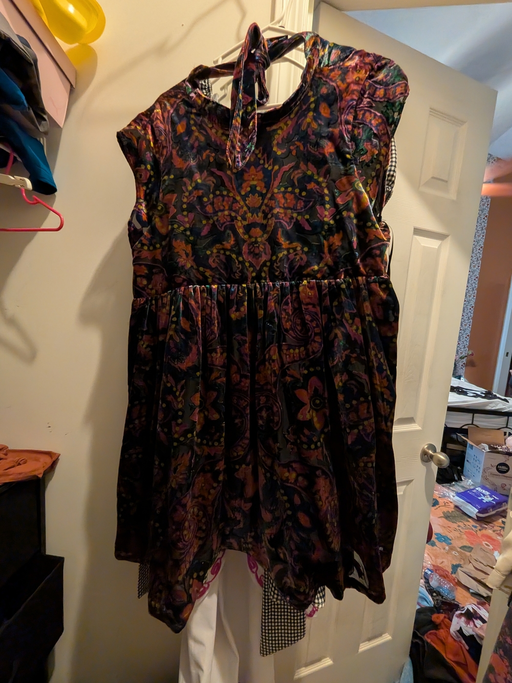 Anthropology -Women Floral Multicolor Dress